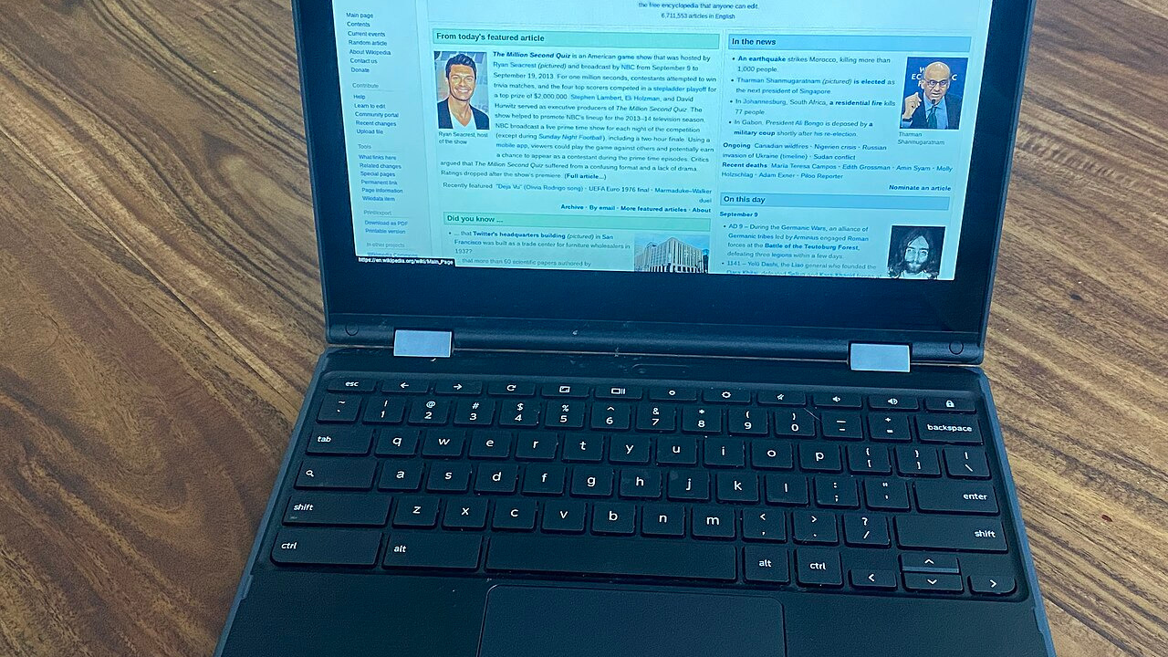 Lenovo Chromebook 500e, September 2023