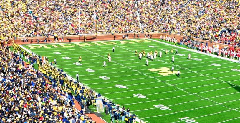 Panoramic Michigan Stadium
