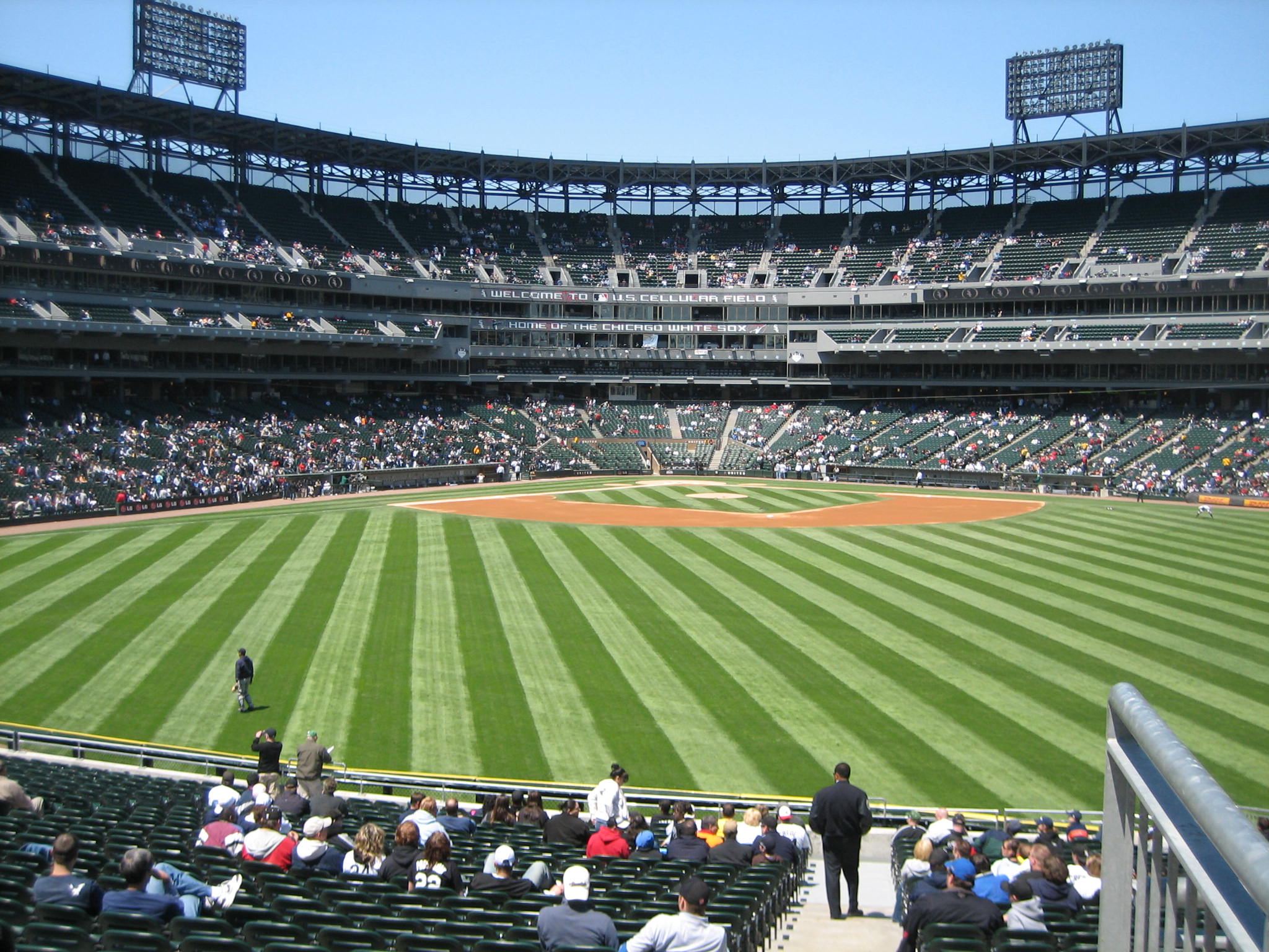Rate Field before a game