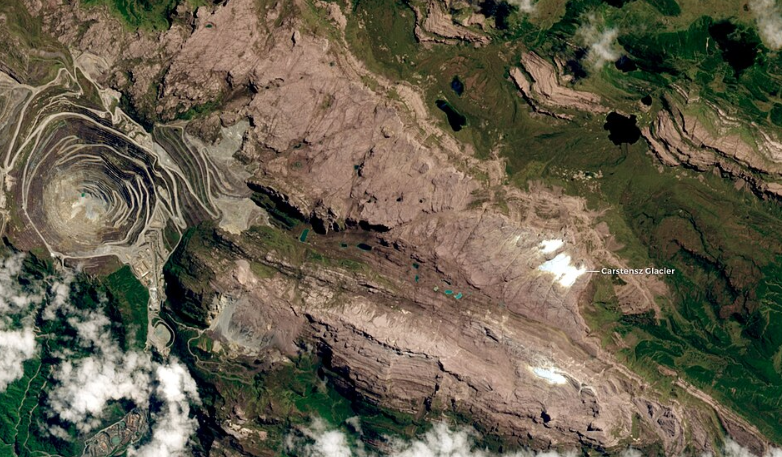 The Carstensz Glacier, in New Guinea, is poised to disappear