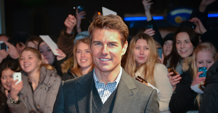 Tom Cruise in Stockholm in December 2012 at the Jack Reacher movie premiere in Stockholm, Sweden.