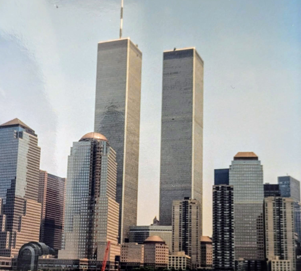 View of the Twin Towers World Trade Center 1988