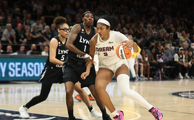 MN Lynx vs Atlanta Dream on May 27th 2026 at Target Center in Minneapolis, Minnesota (photo credit John McClellan). Lynx win 96 to 81.