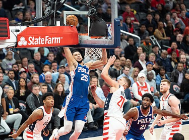 Ben Simmons dunk 2019