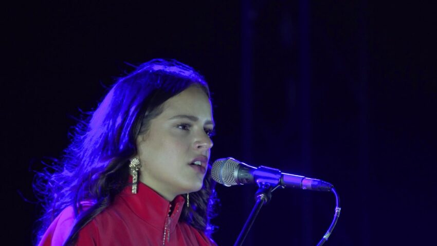 La cantaora barcelonesa Rosalía y el guitarrista Raül Refree, en equilibrado y armónico tándem musical, ofrecieron ayer, domingo 23 de julio, un concierto lleno de emoción y sentimiento que entusiasmó al público. El auditorio al aire libre del Parque de la Cuña Verde de O’Donnell, en el distrito de Moratalaz, tuvo el aforo completo. También se registró un lleno total en la pantalla de apoyo que se instaló con 300 plazas en el mismo parque para quienes no pudieron acceder al recinto.