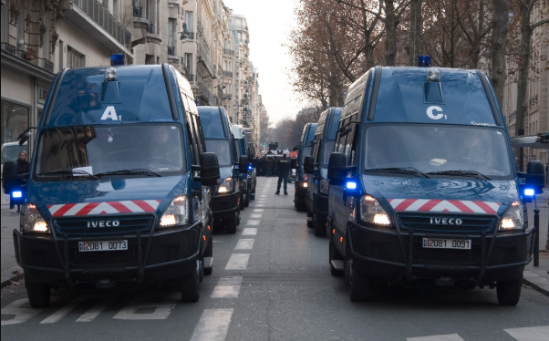 Gendarmerie nationale Paris 15 janvier 2009