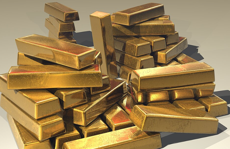 Gold bullion bars