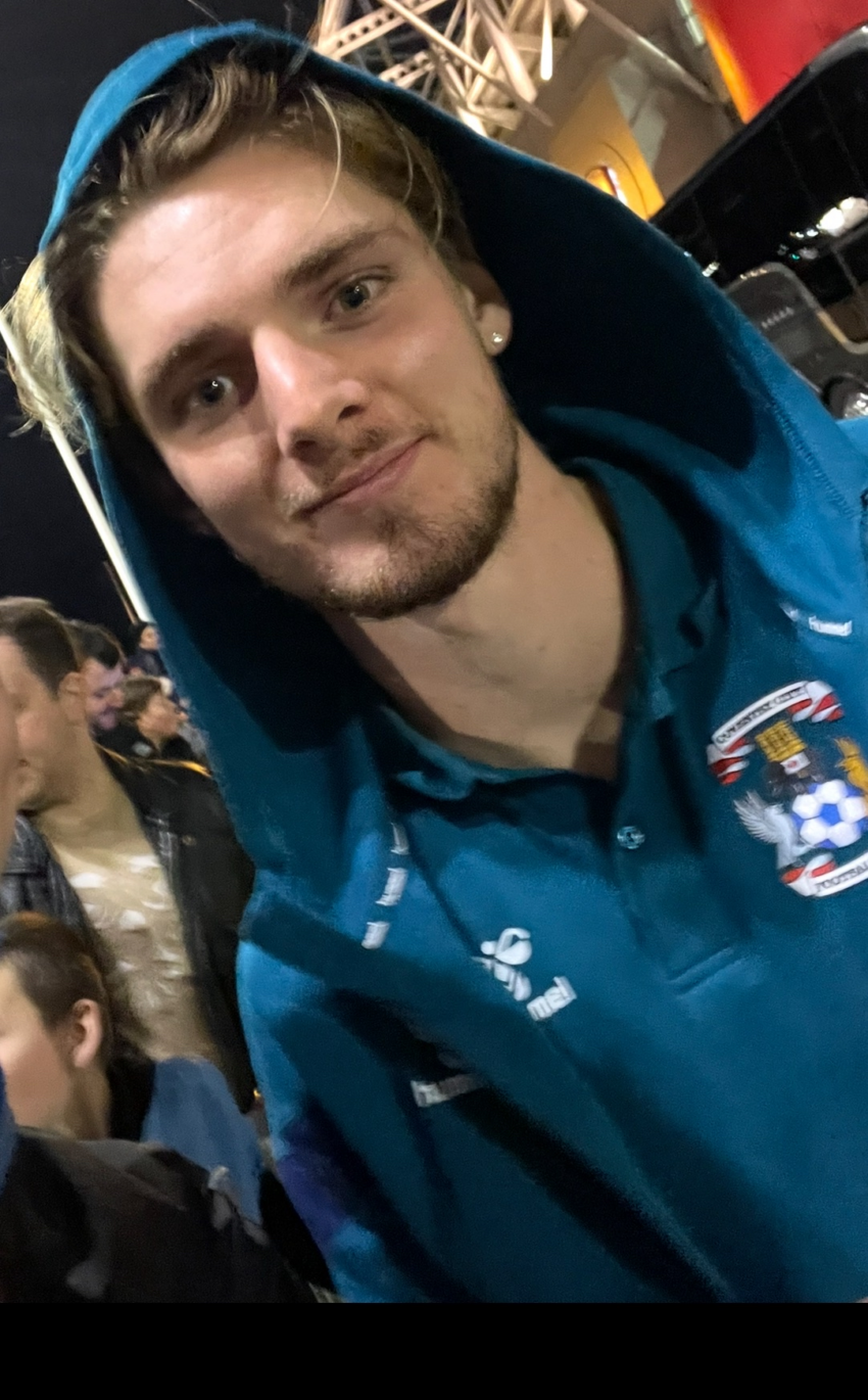 Rudoni with Coventry City in 2024