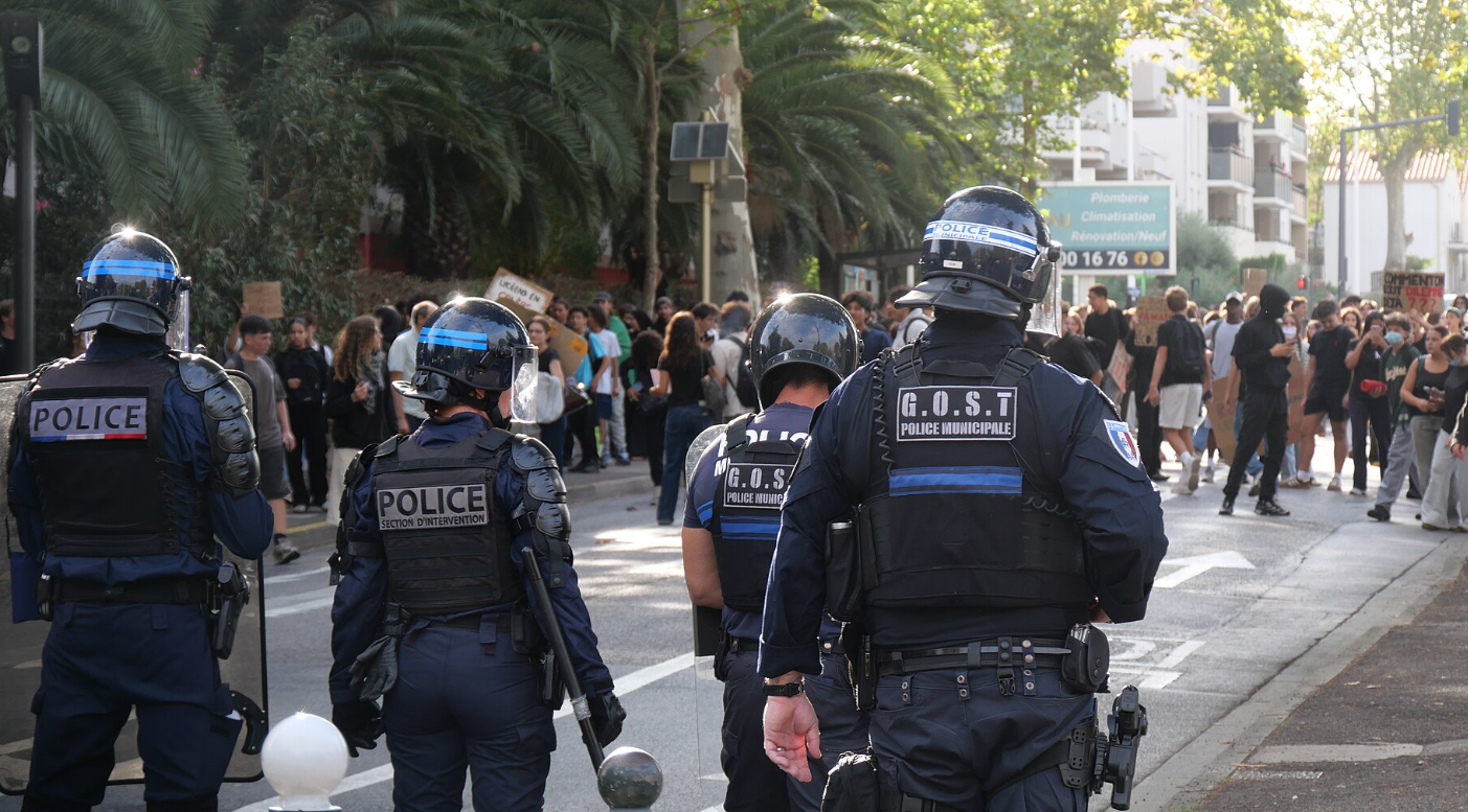 Journée de mobilisation des lycéens à Perpignan
