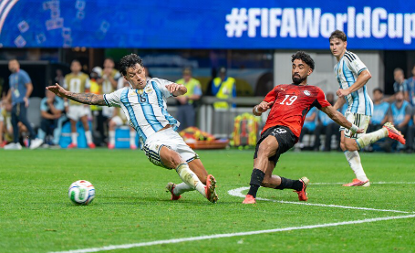 Lisandro Martinez Marwan Attia Argentina v Egypt 7 July 2026