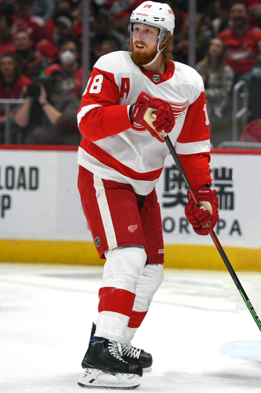 Defensemen Eric Staal in Front of Net Waiting for Puck from Washington Capitals vs. Red Wings - Billy Sabatini - All-Pro Reels