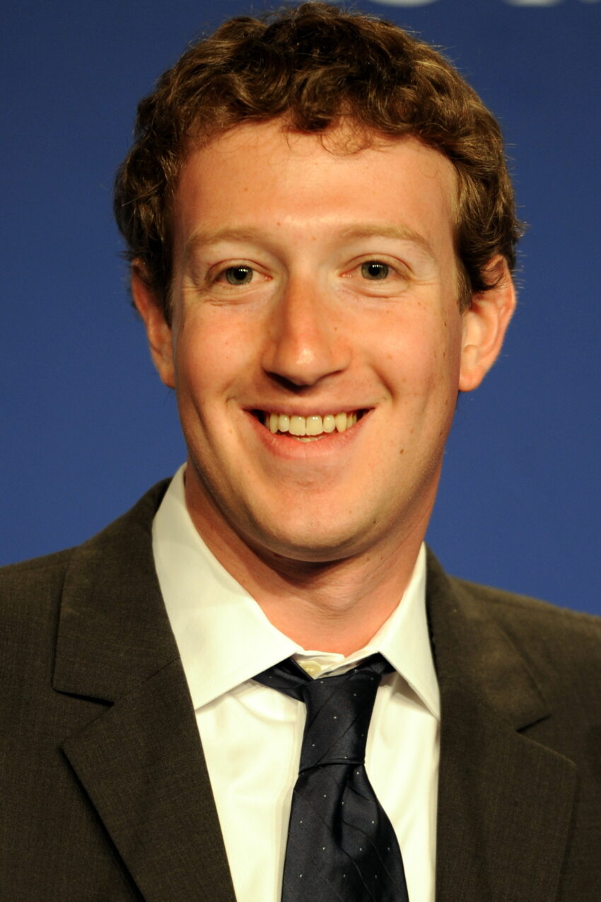 Mark Zuckerberg, Founder & CEO of Facebook, at the press conference about the e-G8 forum during the 37th G8 summit in Deauville, France.