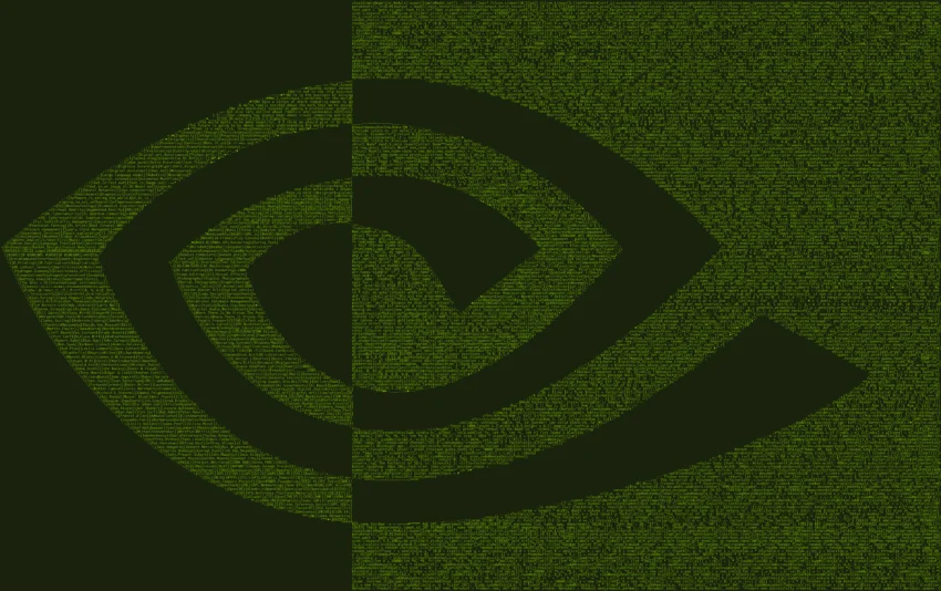 NVIDIA ASCII logo