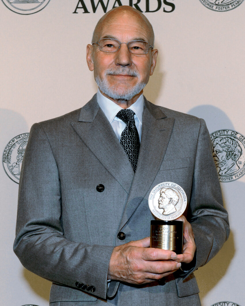 Patrick Stewart at the 71st Annual Peabody Awards Luncheon 2012.