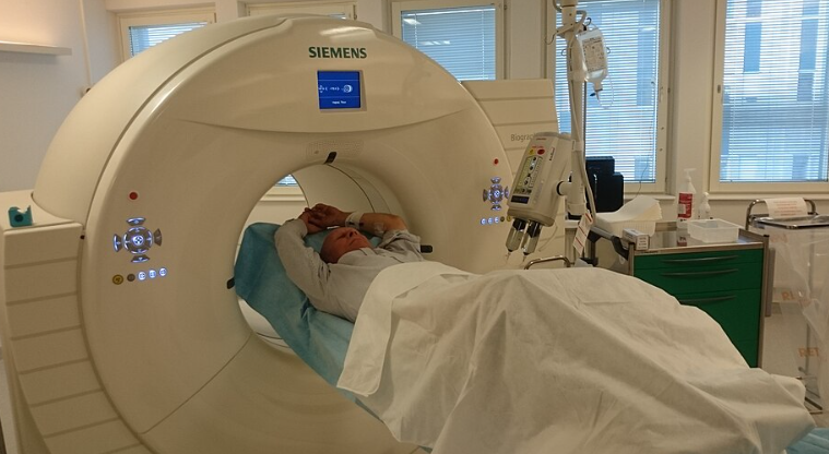 PET/CT-scanner på Karolinska universitetssjukhuset Huddinge