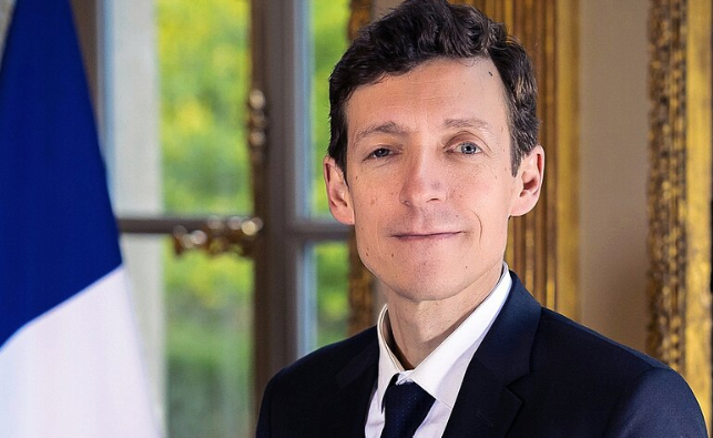 Portrait officiel d'Édouard Geffray, Ministre de l'Éducation nationale français.