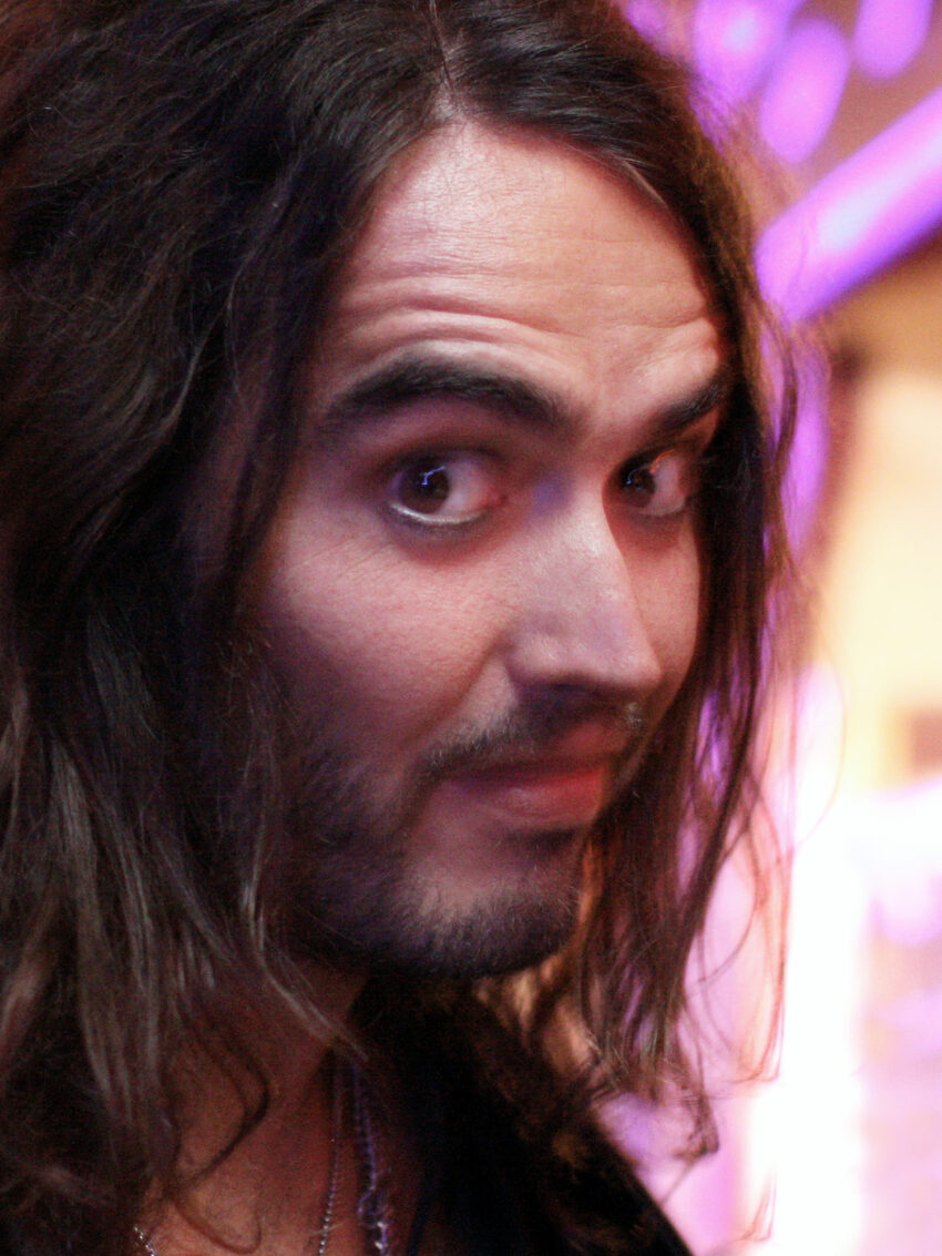 English comedian Russell Brand.