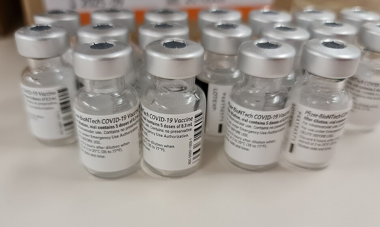 Several Phioles of Covid Vaccine from Biontech
