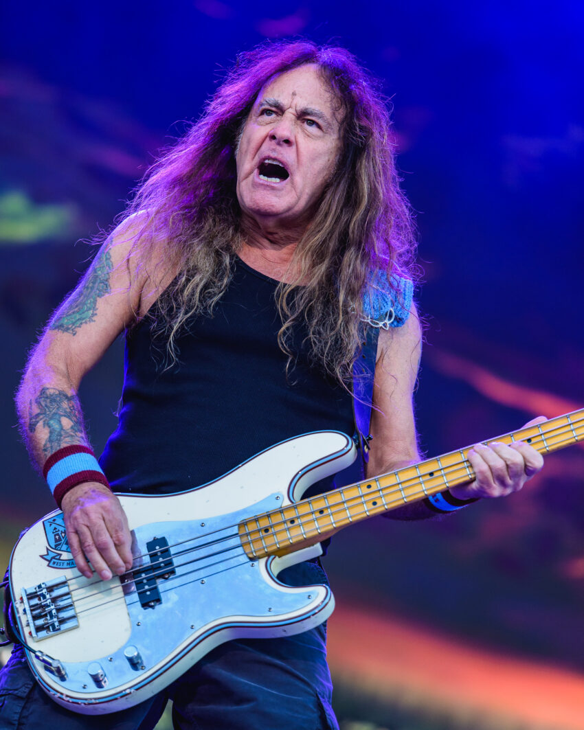 Steve Harris with Iron Maiden, headlining Tons of Rock, Oslo, Norway, June 2026