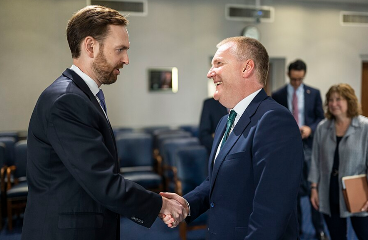 Visit of Michael McGrath, to United States